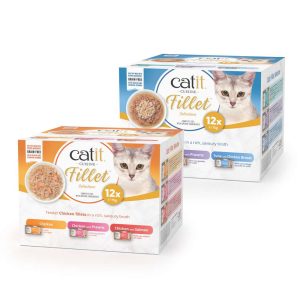 Multipack Filets pour chat - 12 x 75g - Catit Cuisine