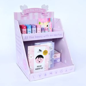 9f4b01cbe4331da94766f2f6226d4097fa99ea844ec328613d9944eb4af66095.jpgv1751360960 no nasties kids - 2 Tier Point Of Sale Unit