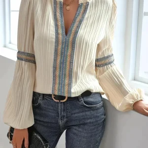 Amelie-Chemisier-exquis-en-dentelle-a-col-en-V-Kavixa-dress-new-women7494934233149-Amelie-Chemisier-exquis-en-dentelle-a-col-en-V-Kavixa-dress-new-women.pngv1756600361 Amelie | Chemisier exquis en dentelle à col en V