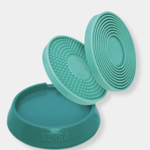 Disque de léchage rotatif double face