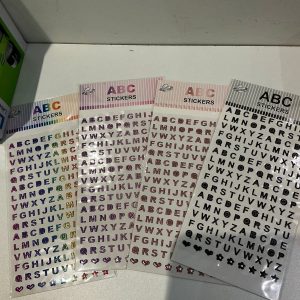 ABC stickers