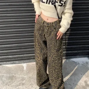 Fafa | Le Jean Imprimé Léopard