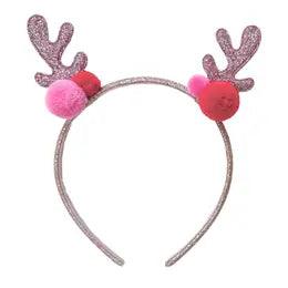 IMG-1066.webpv1736621469 Rockahula - Jolly Pom Pom Reindeer Ears Headband