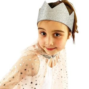 IMG-1085.webpv1736621491 Ratatam - Courronne argent à paillettes ajustable à velcro