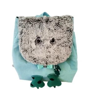 Sac à dos maternelle garçon, vert menthe personnalisable