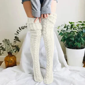 Maya-Chaussettes-Hautes-Tricotees-Kavixa-Blanc-Taille-unique-SKU388417178809139817494945603645-Maya-Chaussettes-Hautes-Tricotees-Kavixa.webpv1755283414 Maya | Chaussettes Hautes Tricotées