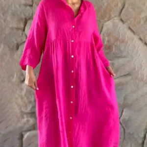 Noemi-Robe-ample-avec-chemise-en-coton-et-lin-Kavixa-7494940590141-Noemi-Robe-ample-avec-chemise-en-coton-et-lin-Kavixa.webpv1755283327 Noemi - Robe ample avec chemise en coton et lin