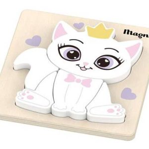 c106f27b778a4c42ccf24acf1bdb1cf13444bd6d951bfc03c3ce8907af7cffff.jpgv1761214559 Magni ApS - Princess cat puzzle, FSC 100%