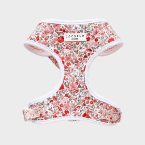 cocopup-london-harnais-pour-chien-quilted-cute-flowers.jpgv1737039484 HARNAIS POUR CHIEN - MATELASSÉ FLEURS
