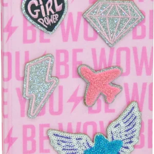 A5 notebook with repositionable patches - WOW Generation