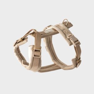 furlou-harnais-pour-chien-velvet-velours-sand-sable.jpgv1752593299 HARNAIS EN VELOURS EN H POUR CHIEN - BEIGE SABLE "SAND VELVET"