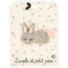 Luciole - Barrette lapin - Glitter or