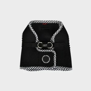 puppia-harnais-b-veste-chien-vichy-noir.jpgv1621267200 HARNAIS VESTE POUR CHIEN ET CHAT - NOIR BORDURE VICHY