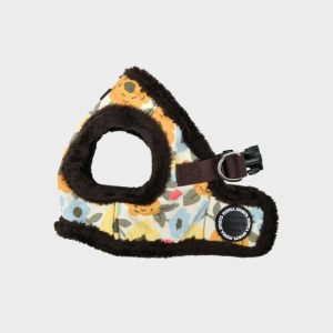 puppia-harnais-pour-chien-veste-hiver-fourrure-alyssa-brown-marron.jpgv1728122711 HARNAIS VESTE POUR CHIEN (ET CHAT) FOURRURE - FLEURS D'HIVER "ALYSSA BROWN"